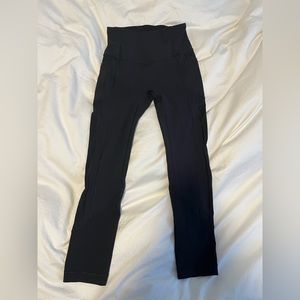 lululemon All The Right Places (ATRP) 23” size 4 black tights